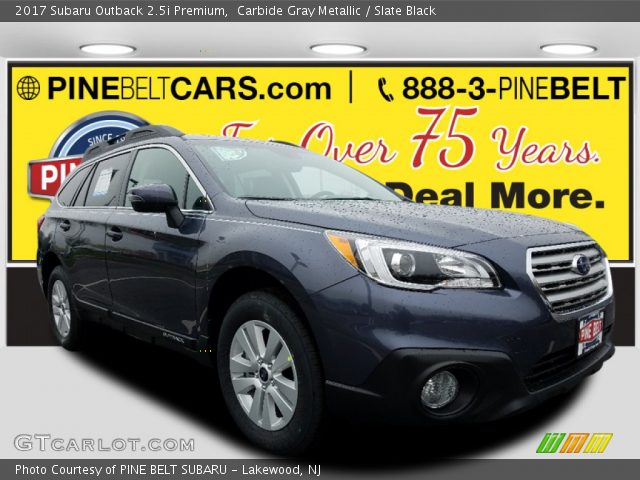 2017 Subaru Outback 2.5i Premium in Carbide Gray Metallic