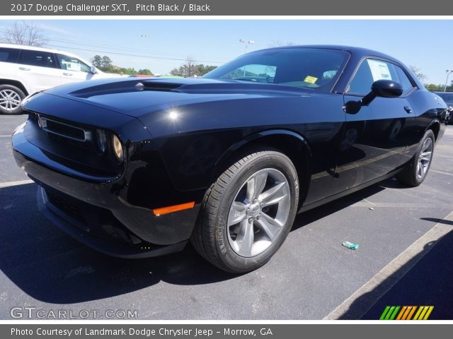 2017 Dodge Challenger SXT in Pitch Black