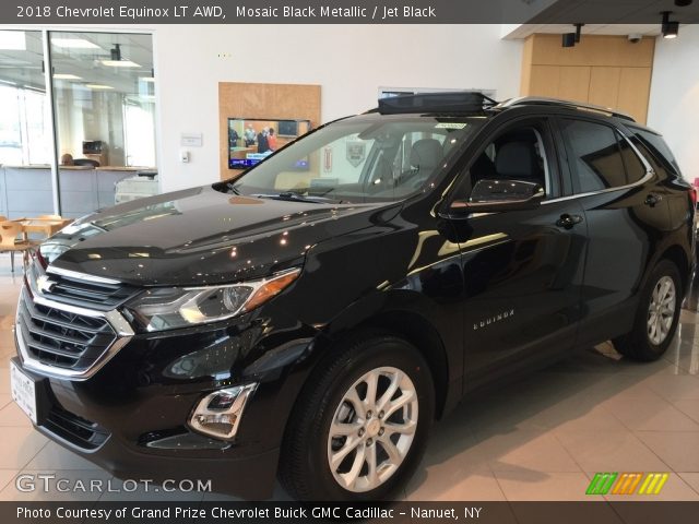 Mosaic Black Metallic 2018 Chevrolet Equinox Lt Awd Jet