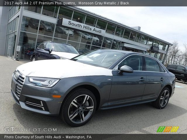 2017 Audi A4 2.0T Premium Plus quattro in Monsoon Gray Metallic