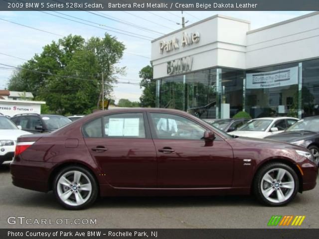 2009 BMW 5 Series 528xi Sedan in Barbera Red Metallic