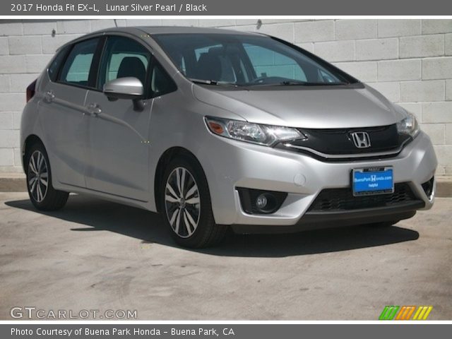 2017 Honda Fit EX-L in Lunar Silver Pearl