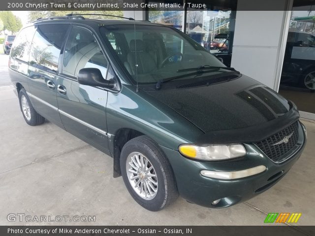 2000 Chrysler Town & Country Limited in Shale Green Metallic