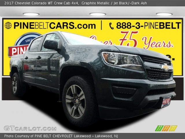 2017 Chevrolet Colorado WT Crew Cab 4x4 in Graphite Metallic