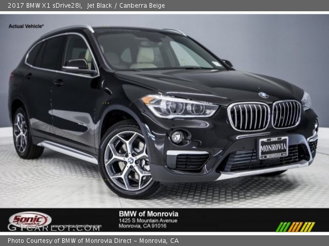 2017 BMW X1 sDrive28i in Jet Black