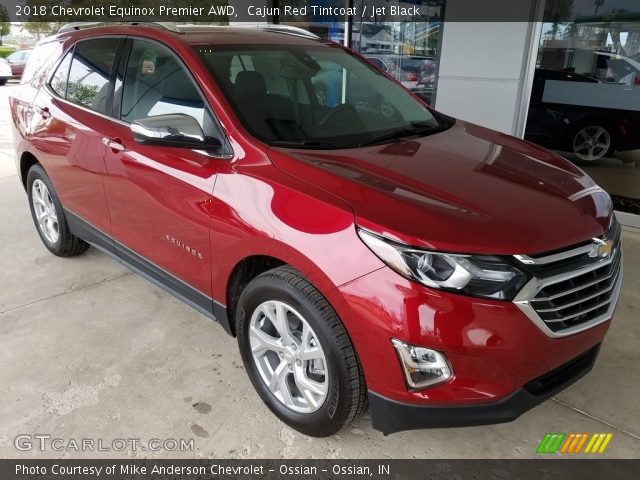 2018 Chevrolet Equinox Premier AWD in Cajun Red Tintcoat