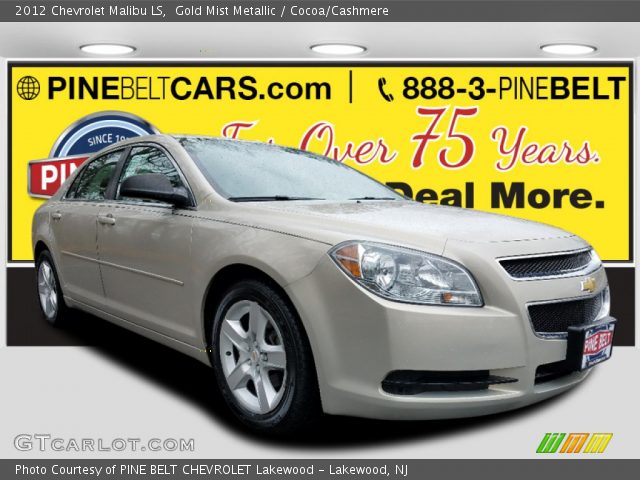 2012 Chevrolet Malibu LS in Gold Mist Metallic