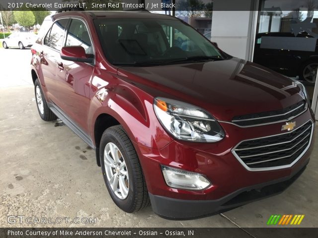 2017 Chevrolet Equinox LT in Siren Red Tintcoat