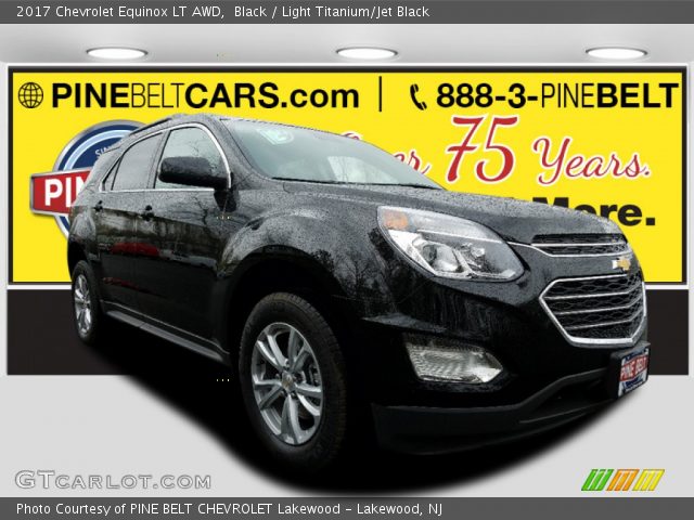2017 Chevrolet Equinox LT AWD in Black