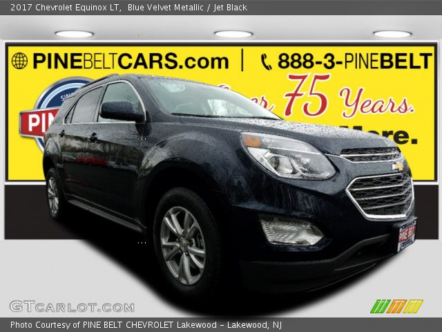 2017 Chevrolet Equinox LT in Blue Velvet Metallic