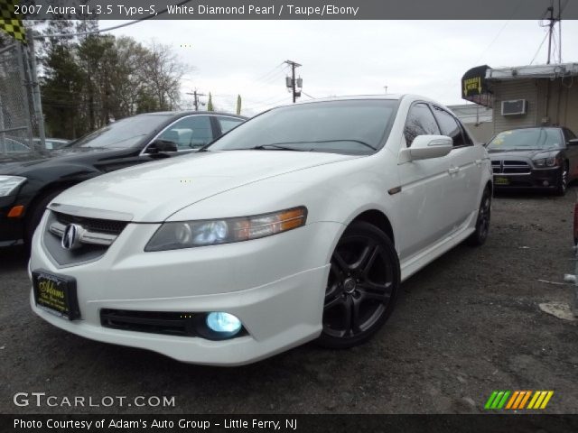 2007 Acura TL 3.5 Type-S in White Diamond Pearl