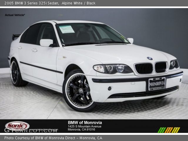 2005 BMW 3 Series 325i Sedan in Alpine White