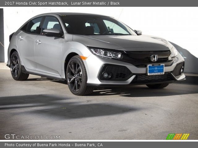 2017 Honda Civic Sport Hatchback in Lunar Silver Metallic