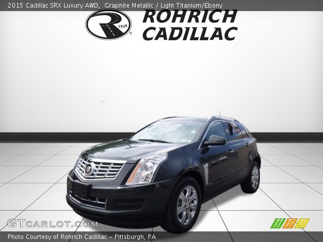 2015 Cadillac SRX Luxury AWD in Graphite Metallic