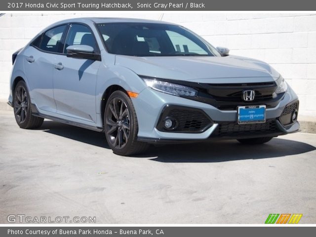 2017 Honda Civic Sport Touring Hatchback in Sonic Gray Pearl
