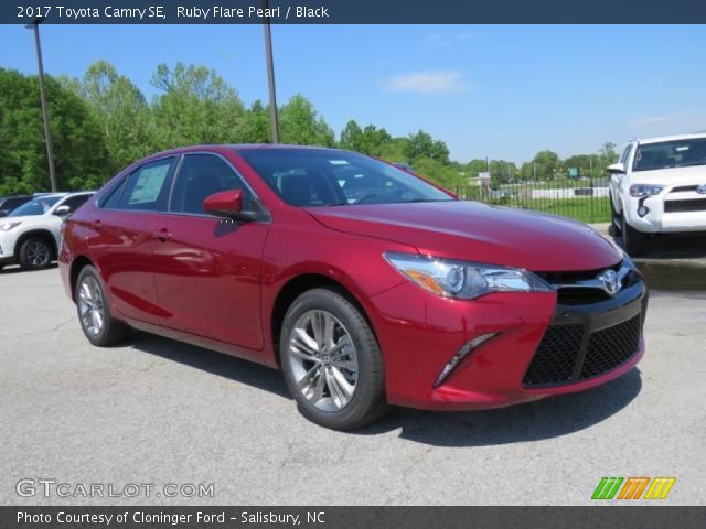 2017 Toyota Camry SE in Ruby Flare Pearl