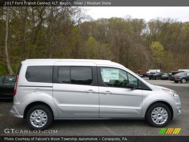 2017 Ford Transit Connect XLT Wagon in Silver