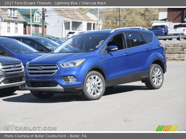 2017 Ford Escape Titanium in Lightning Blue