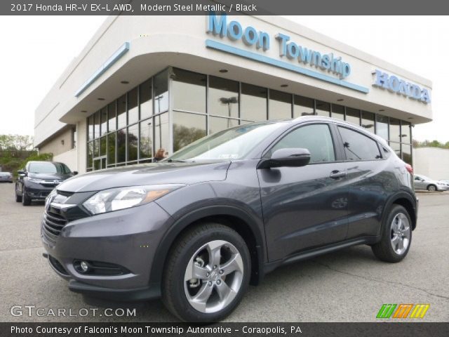 2017 Honda HR-V EX-L AWD in Modern Steel Metallic