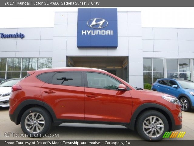 2017 Hyundai Tucson SE AWD in Sedona Sunset