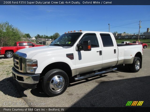 2008 Ford F350 Super Duty Lariat Crew Cab 4x4 Dually in Oxford White