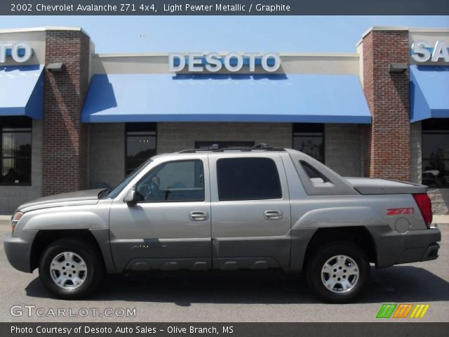 2002 Chevrolet Avalanche Z71 4x4 in Light Pewter Metallic