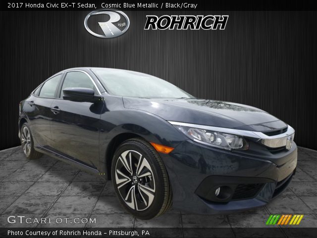 2017 Honda Civic EX-T Sedan in Cosmic Blue Metallic