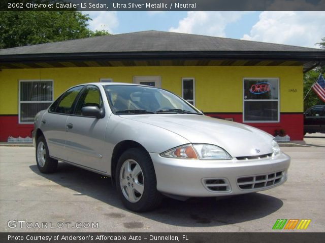 2002 Chevrolet Cavalier LS Sedan in Ultra Silver Metallic