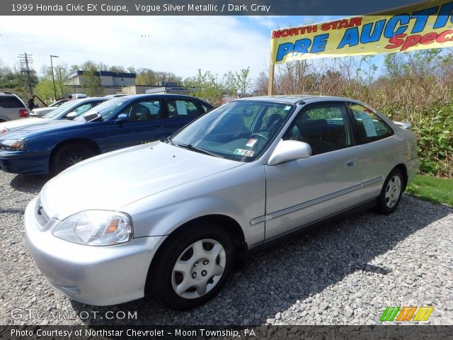 1999 Honda Civic EX Coupe in Vogue Silver Metallic