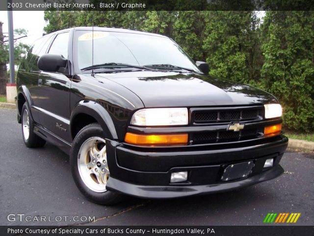 2003 Chevrolet Blazer Xtreme in Black
