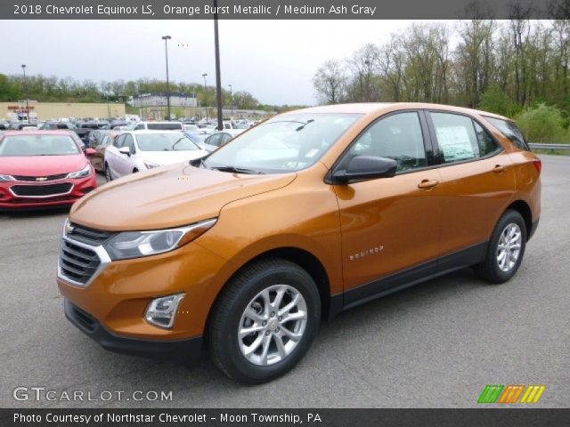 2018 Chevrolet Equinox LS in Orange Burst Metallic
