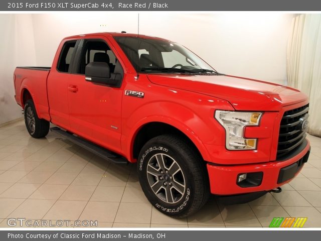 2015 Ford F150 XLT SuperCab 4x4 in Race Red