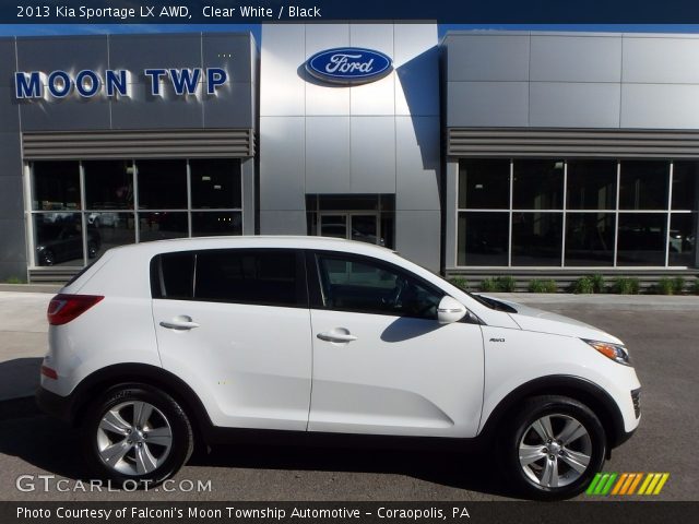 2013 Kia Sportage LX AWD in Clear White