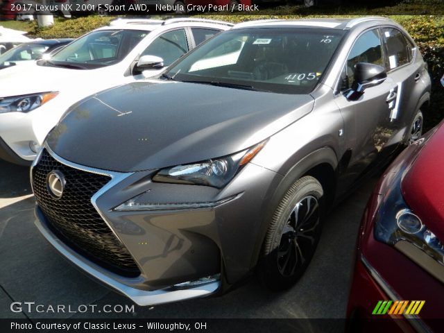 2017 Lexus NX 200t F Sport AWD in Nebula Gray Pearl