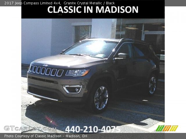 2017 Jeep Compass Limited 4x4 in Granite Crystal Metallic