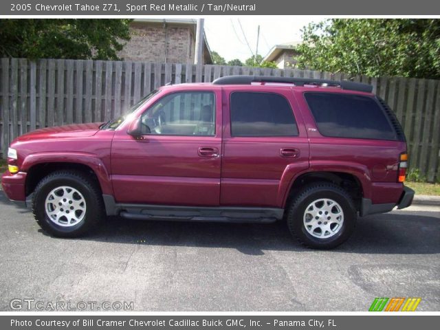 2005 Chevrolet Tahoe Z71 in Sport Red Metallic