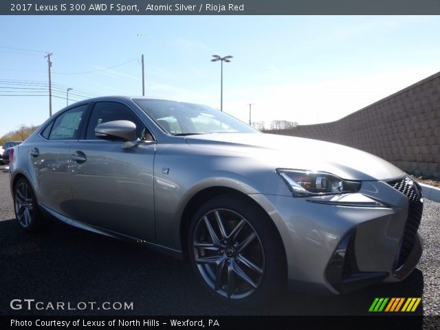 2017 Lexus IS 300 AWD F Sport in Atomic Silver