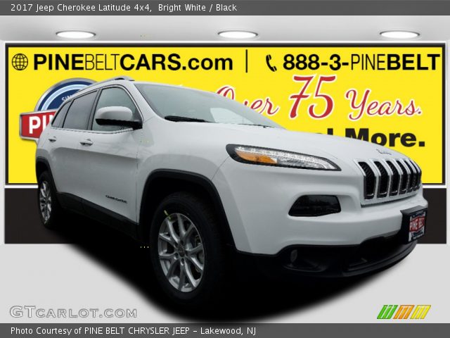 2017 Jeep Cherokee Latitude 4x4 in Bright White