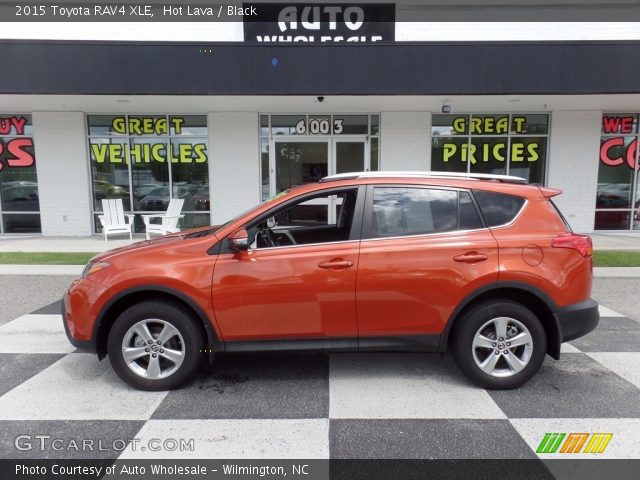 2015 Toyota RAV4 XLE in Hot Lava