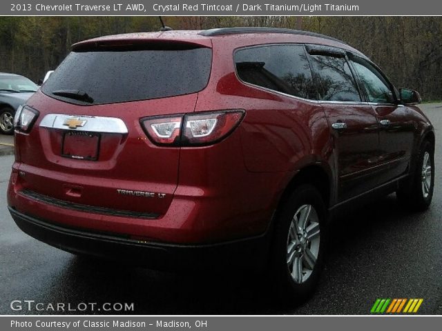 2013 Chevrolet Traverse LT AWD in Crystal Red Tintcoat