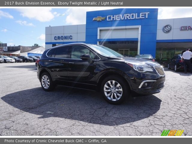 2017 Buick Envision Essence in Ebony Twilight Metallic