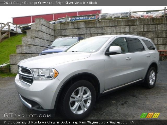 2011 Dodge Durango Crew 4x4 in Bright Silver Metallic