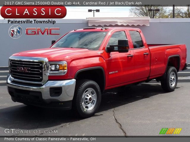 2017 GMC Sierra 2500HD Double Cab 4x4 in Cardinal Red