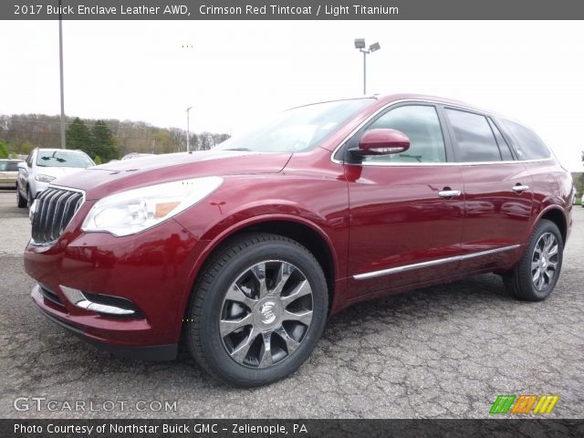 2017 Buick Enclave Leather AWD in Crimson Red Tintcoat