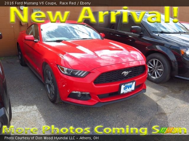 2016 Ford Mustang V6 Coupe in Race Red