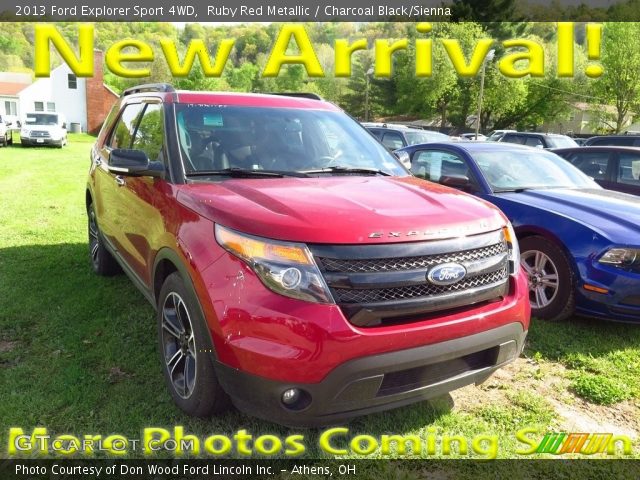 2013 Ford Explorer Sport 4WD in Ruby Red Metallic
