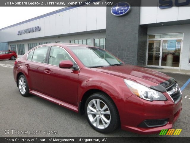 2014 Subaru Legacy 2.5i Premium in Venetian Red Pearl