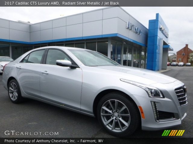 2017 Cadillac CTS Luxury AWD in Radiant Silver Metallic