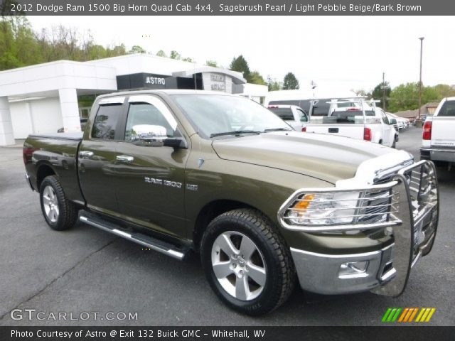 2012 Dodge Ram 1500 Big Horn Quad Cab 4x4 in Sagebrush Pearl