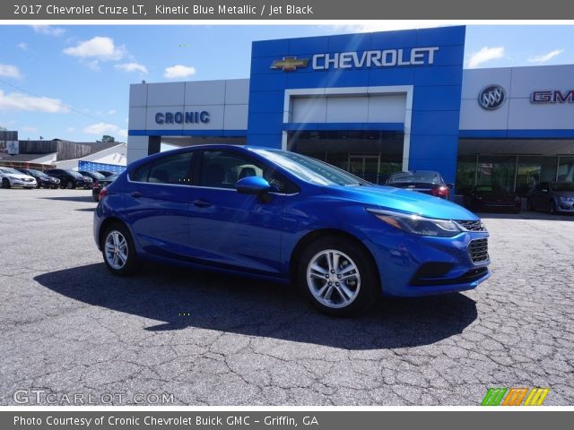 2017 Chevrolet Cruze LT in Kinetic Blue Metallic